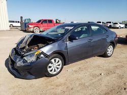 Vehiculos salvage en venta de Copart Amarillo, TX: 2016 Toyota Corolla L