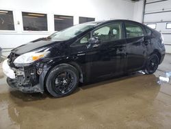 Salvage cars for sale from Copart Blaine, MN: 2013 Toyota Prius