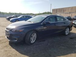 Salvage cars for sale at Fredericksburg, VA auction: 2017 Chevrolet Malibu LT