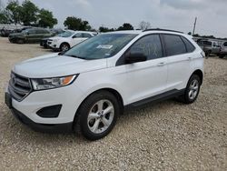 Salvage cars for sale at New Braunfels, TX auction: 2015 Ford Edge SE