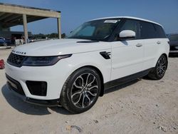 Salvage cars for sale at West Palm Beach, FL auction: 2022 Land Rover Range Rover Sport HSE Silver Edition