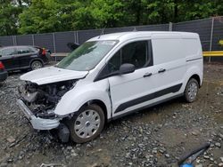 Salvage cars for sale at Waldorf, MD auction: 2019 Ford Transit Connect XLT