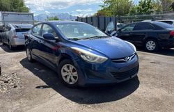 Hyundai Elantra se Vehiculos salvage en venta: 2016 Hyundai Elantra SE