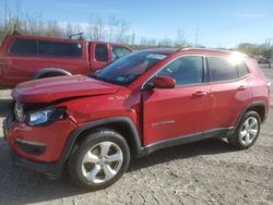 Salvage cars for sale from Copart Leroy, NY: 2018 Jeep Compass Latitude