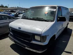 Salvage trucks for sale at Martinez, CA auction: 2000 Ford Econoline E150 Van