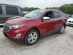 Salvage cars for sale at Houston, TX auction: 2021 Chevrolet Equinox Premier