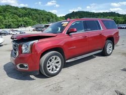 Salvage cars for sale at Ellwood City, PA auction: 2015 GMC Yukon XL K1500 SLT