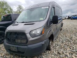 Salvage trucks for sale at West Warren, MA auction: 2015 Ford Transit T-250