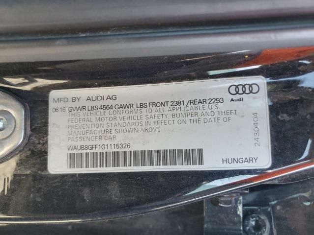 2016 Audi A3 Premium