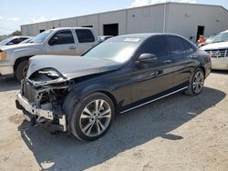 Salvage cars for sale at Jacksonville, FL auction: 2018 Mercedes-Benz C300