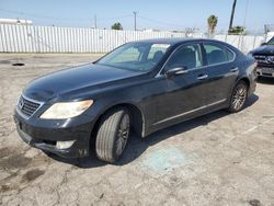 Salvage cars for sale at Van Nuys, CA auction: 2010 Lexus LS 460