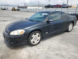 Chevrolet Montecarlo salvage cars for sale: 2006 Chevrolet Monte Carlo SS
