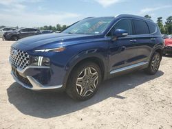 Vehiculos salvage en venta de Copart Houston, TX: 2021 Hyundai Santa FE Limited