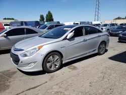 Salvage cars for sale at Hayward, CA auction: 2015 Hyundai Sonata Hybrid