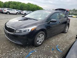 KIA Forte salvage cars for sale: 2018 KIA Forte LX