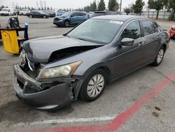 Salvage cars for sale at Rancho Cucamonga, CA auction: 2010 Honda Accord LX