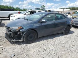 Salvage cars for sale at Hueytown, AL auction: 2017 Toyota Corolla L