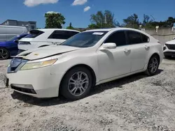 Salvage cars for sale at Opa Locka, FL auction: 2009 Acura TL