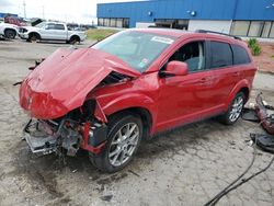 Salvage cars for sale from Copart Woodhaven, MI: 2013 Dodge Journey R/T