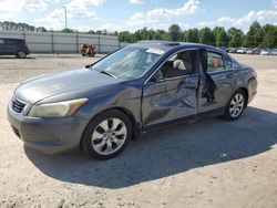 Salvage cars for sale at Lumberton, NC auction: 2010 Honda Accord EXL