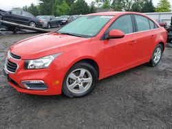 Salvage cars for sale from Copart Finksburg, MD: 2016 Chevrolet Cruze Limited LT
