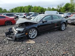 Salvage cars for sale at Chalfont, PA auction: 2016 Audi A7 Premium Plus