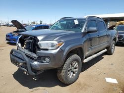 Toyota Tacoma Double cab salvage cars for sale: 2017 Toyota Tacoma Double Cab