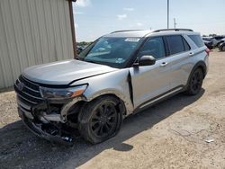 Salvage cars for sale at Temple, TX auction: 2021 Ford Explorer XLT
