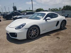 Porsche Cayman salvage cars for sale: 2016 Porsche Cayman