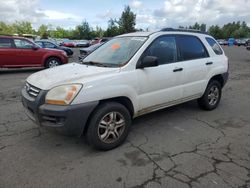 KIA Sportage salvage cars for sale: 2008 KIA Sportage EX