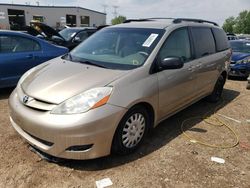 Salvage cars for sale at Elgin, IL auction: 2008 Toyota Sienna CE
