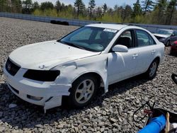Salvage cars for sale at Windham, ME auction: 2006 Hyundai Sonata GLS