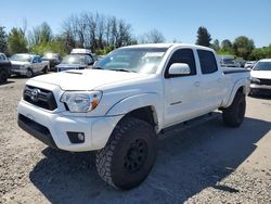 Toyota Tacoma salvage cars for sale: 2013 Toyota Tacoma Double Cab Long BED