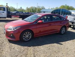 Salvage cars for sale from Copart East Granby, CT: 2018 Hyundai Sonata SE