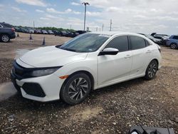 Salvage cars for sale at Temple, TX auction: 2019 Honda Civic LX