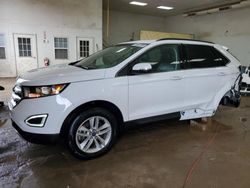 Salvage cars for sale from Copart Davison, MI: 2017 Ford Edge SEL