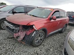 Mitsubishi salvage cars for sale: 2016 Mitsubishi Outlander SE