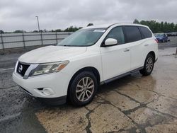 Salvage cars for sale at Lumberton, NC auction: 2013 Nissan Pathfinder S
