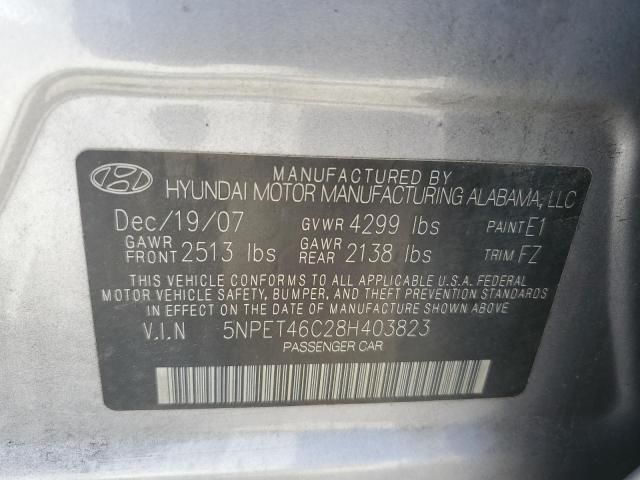 2008 Hyundai Sonata GLS