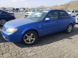 Salvage cars for sale at Colton, CA auction: 2003 Mazda Protege DX