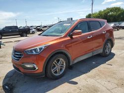 Salvage cars for sale at Oklahoma City, OK auction: 2018 Hyundai Santa FE Sport
