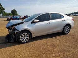 Salvage cars for sale from Copart Longview, TX: 2014 Toyota Corolla L