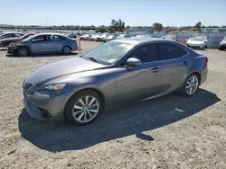 Salvage cars for sale at Antelope, CA auction: 2016 Lexus IS 200T