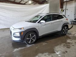 Salvage cars for sale at North Billerica, MA auction: 2019 Hyundai Kona Limited