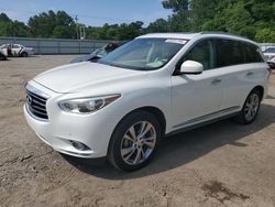 Salvage cars for sale from Copart Shreveport, LA: 2013 Infiniti JX35