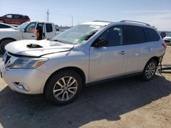 Salvage cars for sale at Greenwood, NE auction: 2015 Nissan Pathfinder S