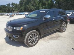 Salvage cars for sale from Copart Ocala, FL: 2017 Jeep Grand Cherokee Overland