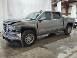 Salvage cars for sale from Copart Leroy, NY: 2017 GMC Sierra K1500 SLE