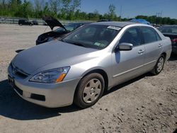 2007 Honda Accord LX en venta en Leroy, NY