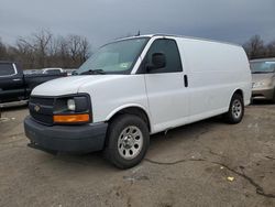 Salvage trucks for sale at Marlboro, NY auction: 2014 Chevrolet Express G1500